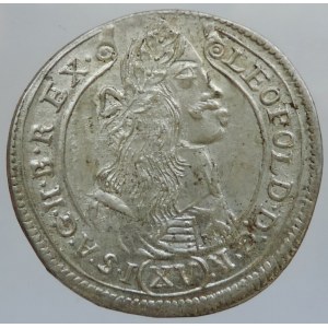 Leopold I. 1657-1705, XV krejcar 1676 KB