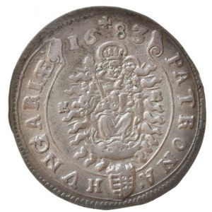 Leopold I. 1657-1705, XV krejcar 1683 KB