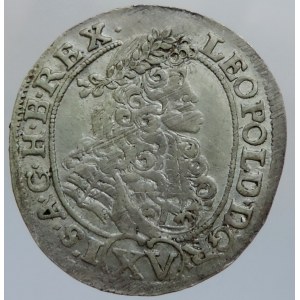 Leopold I. 1657-1705, XV krejcar 1690 KB