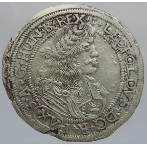 Leopold I. 1657-1705, XV krejcar 1685 NB/PO Nagybánya