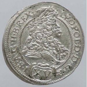 Leopold I. 1657-1705, XV krejcar 1696 NB Nagybánya