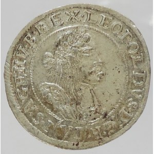 Leopold I. 1657-1705, VI krejcar 1668 KB