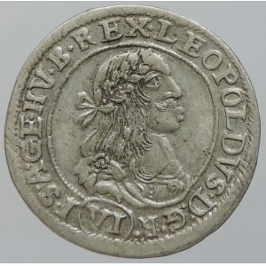 Leopold I. 1657-1705, VI krejcar 1670 KB