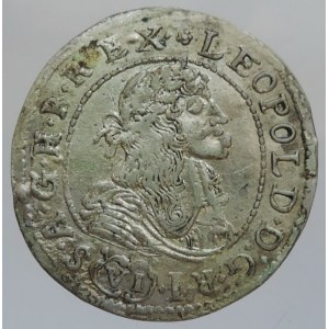 Leopold I. 1657-1705, VI krejcar 1681 KB