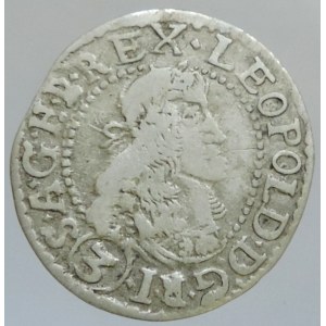 Leopold I. 1657-1705, 3 krejcar 1684 KB