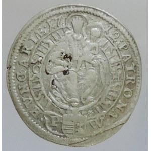 Karel VI. 1711-1740, 3 krejcar 1712 CH/PW Bratislava