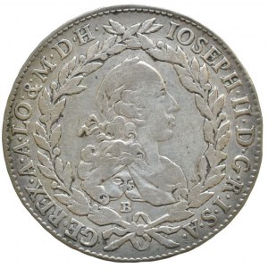 Josef II. 1780-1790, 20 krejcar 1775 B/SKPD
