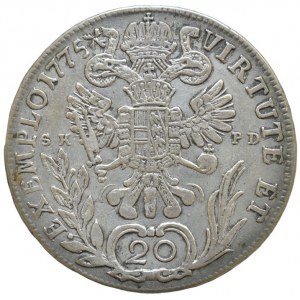 Josef II. 1780-1790, 20 krejcar 1775 B/SKPD