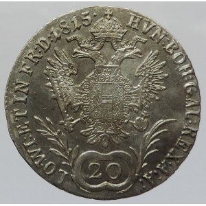 František II. 1792-1835, 20 krejcar 1815 G