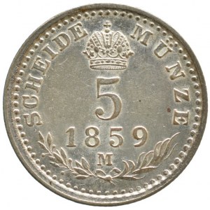 5 krejcar 1859 M