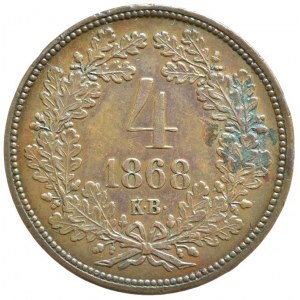 4 krejcar 1868 KB