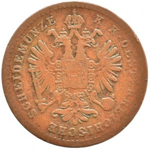1 krejcar 1858 V