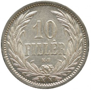 10 fillér 1909 KB