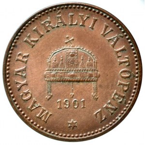 2 fillér 1901 KB