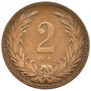 2 fillér 1904 KB