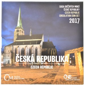 Sada oběžných mincí 2017, Česká republika