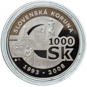 1000 Sk 2008, rozloučení se slovenskou korunou