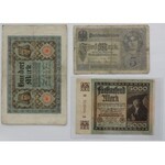 Bankovky konvolut Německo různé, viz foto, 14ks
