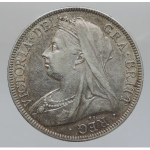 Anglie, Viktorie 1837-1901, 1/2 crown 1898
