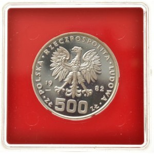 Polsko 1952-1990, 500 zlotých 1982