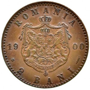 Rumunsko, 2 bani 1900 B
