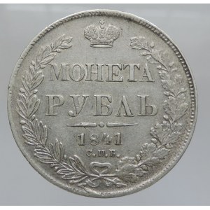 Rusko, Mikuláš I. 1825-1855, Rubl 1841 S.P.B.
