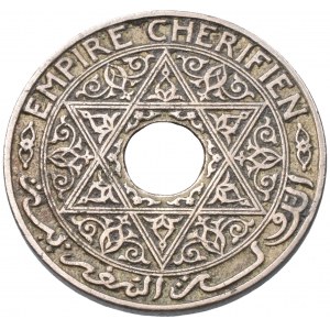 Maroko, Yusuf 1912-1927, 25 centimes 1921