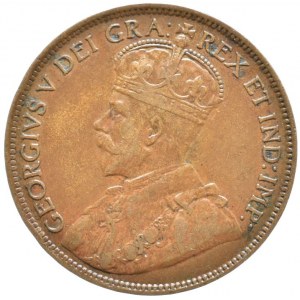 Kanada, George V. 1910-1936, 1 cent 1916, KM# 21