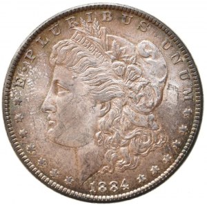 USA, Dolar 1884 - Morgan, Philadelphia
