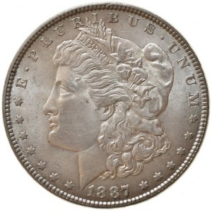 USA, Dolar 1887 - Morgan, Philadelphia