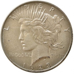USA, Dolar 1923 - mírový, Philadelphia