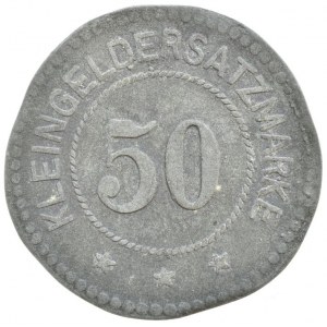 Sagan (Slezsko) 50 pfennig b.l. (1917)