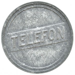 telefonní žeton, Zn ,21 mm