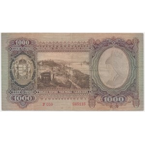 Maďarsko, 1 000 pengo 1943