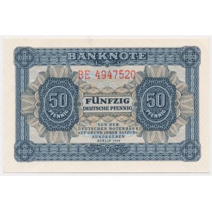 Německo, DDR, 50 fenig 1948