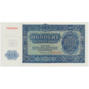 Deutschland, DDR, 100 Mark 1948 -