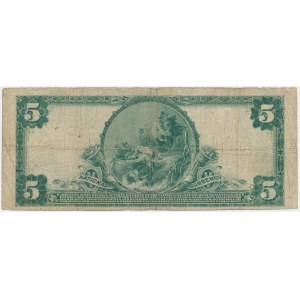 USA, Blue Seal, Myerston, Pensylwania, 5 dolarów 1919 - Elliot & Burke -