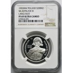 200.000 złotych 1992 Władysław Warneńczyk, Popiersie - NGC PF69 ULTRA CAMEO