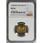 5 złotych 1994 - NGC MS66