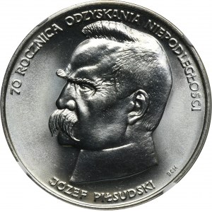 50.000 złotych 1988 Piłsudski - NGC MS66
