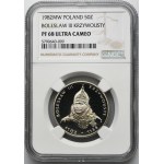 50 złotych 1982 Bolesław III Krzywousty - NGC PF68 ULTRA CAMEO - LUSTRZANKA