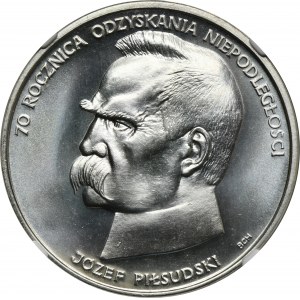 50.000 złotych 1988 Piłsudski - NGC MS65