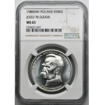 50.000 złotych 1988 Piłsudski - NGC MS65