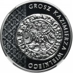 20 złotych 2015 Grosz Kazimierza Wielkiego - NGC PF70 ULTRA CAMEO