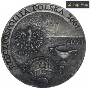 20 złotych 2001 Szlak Bursztynowy - NGC PF70 ANTIQUED