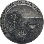 20 złotych 2001 Szlak Bursztynowy - NGC PF70 ANTIQUED