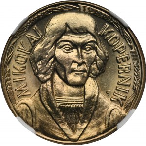 10 gold 1967 Copernicus - NGC MS66