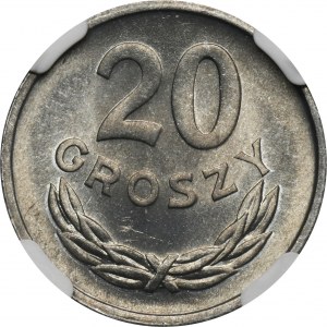 20 pennies 1961 - NGC MS66