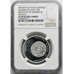 10 złotych 2014 Brakteat Mieszka III Starego - NGC PF70 ULTRA CAMEO