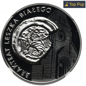 10 zlatých 2014 Brakteát Leška Bílého - NGC PF70 ULTRA CAMEO